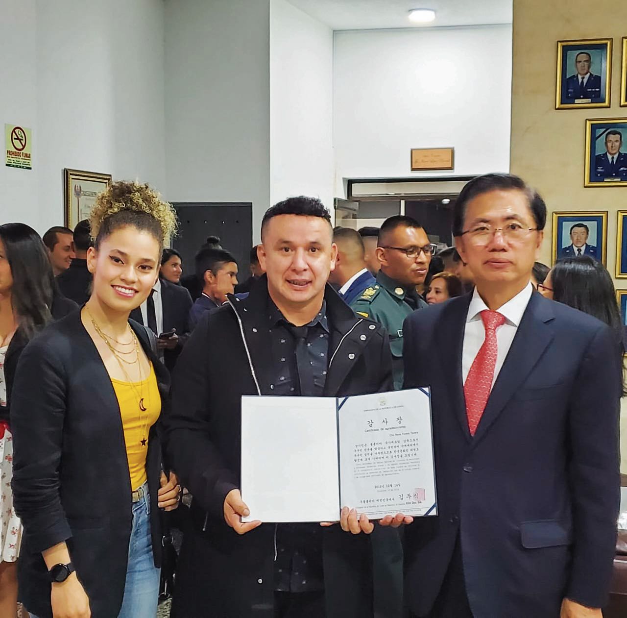 El entrenador René Forero fue exaltado por el gobierno de Corea.
