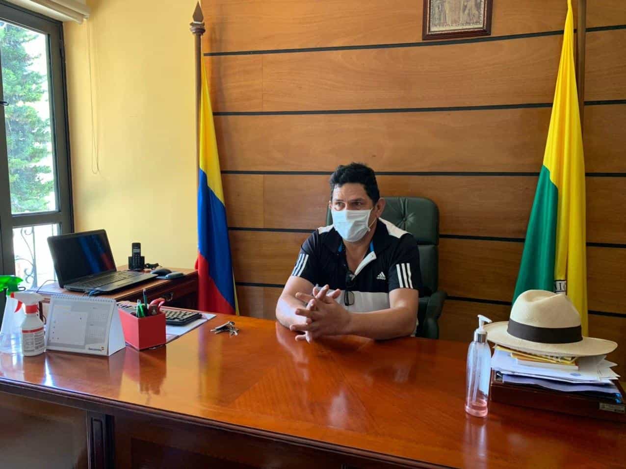 Germán Augusto Sánchez Sánchez, alcalde del municipio de Togüí, ubicado en la provincia de Ricaurte, a una hora de Tunja y a solo 15 minutos de Moniquirá.