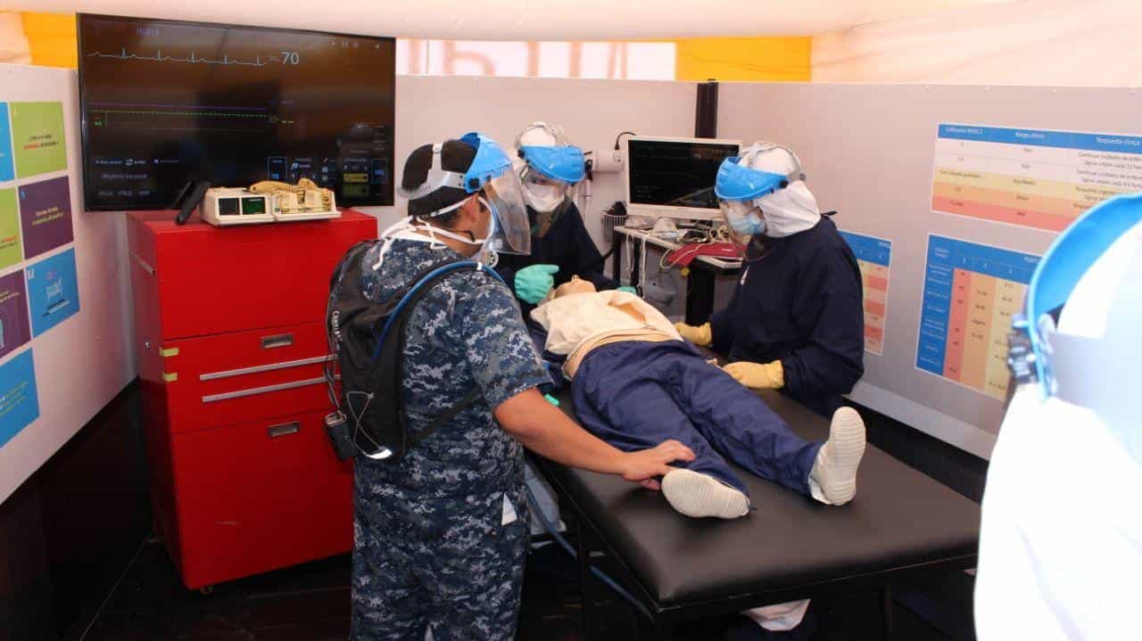 [Galería] - Con simuladores realizaron capacitación de atención a pacientes con COVID-19 en Sogamoso 3
