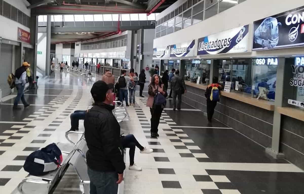 Terminal de Transportes de Duitama Boyacá. Foto: Archivo Particular