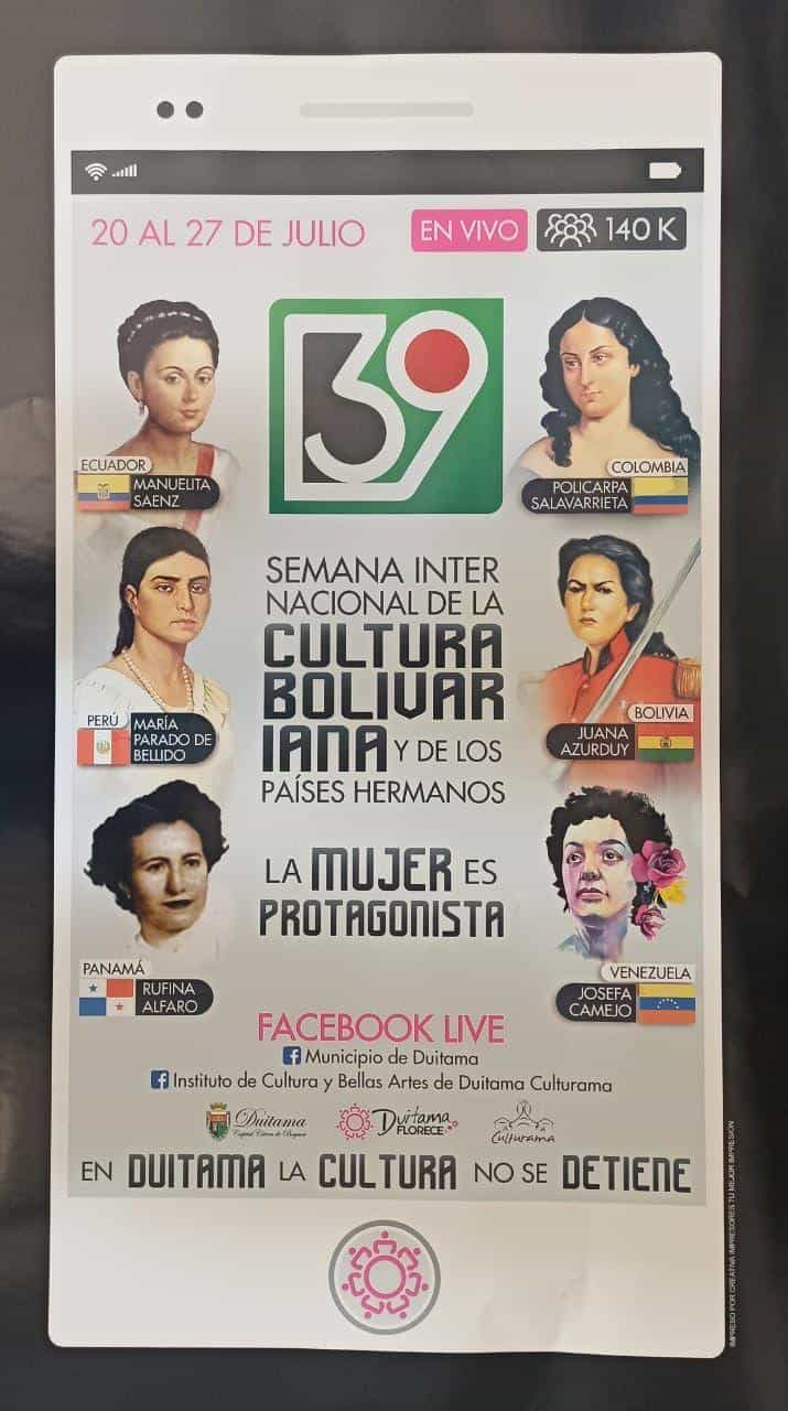 El misterioso cambio del afiche de la Semana Bolivariana #Tolditos7días 1