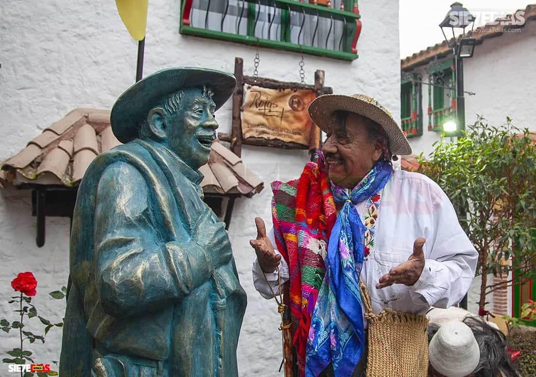 El Indio Rómulo - Rómulo Mora Sáenz. Foto: Luis Lizarazo / archivo Boyacá Siete Días.