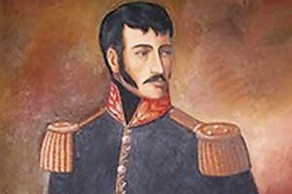 General José Antonio Anzoátegui, comandante de la división de retaguardia del Ejército Patriota. Archivo particular