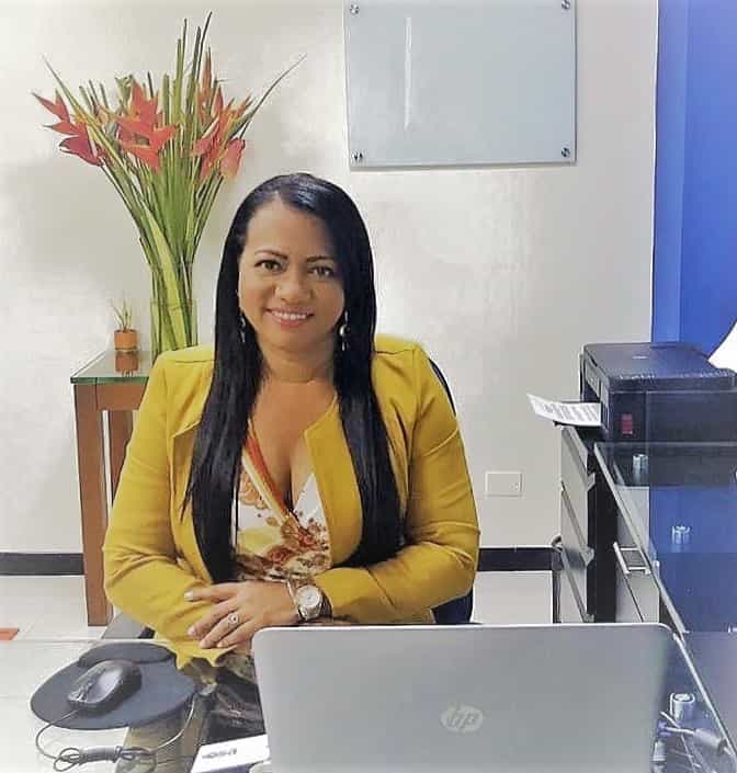 Ingrid Escalante, directora ejecutiva de la organización Sayco Acinpro. Fotografía - Archivo particular