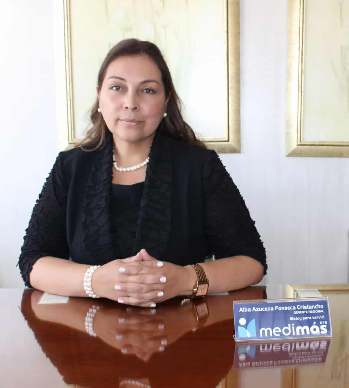 Alba Azucena Fonseca es la gerente de la regional Medimás Boyacá.