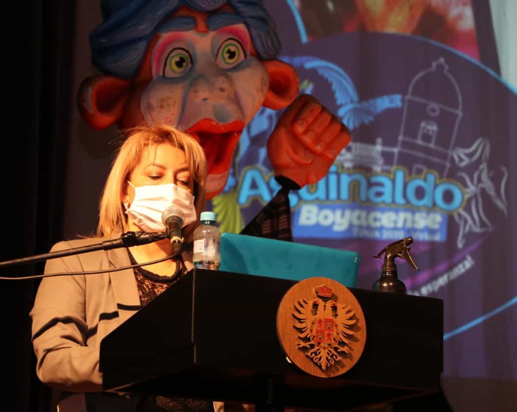 Dalma Amézquita Ávila, la secretaria de Cultura y Turismo que pasó la prueba de fuego. Fotografía - Archivo particular