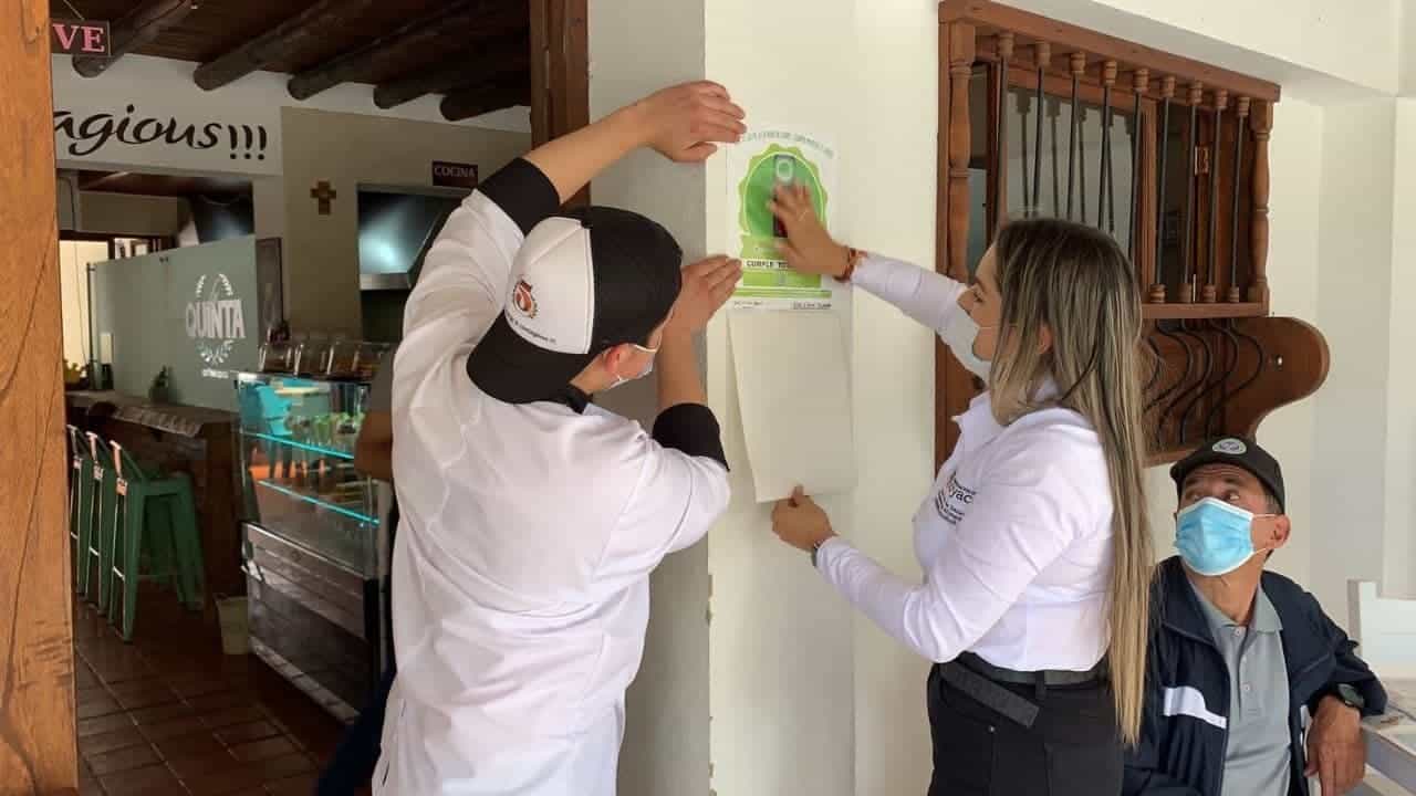 La Secretaría de Salud de Boyacá les pone color a los restaurantes de acuerdo al cumplimiento sanitario #LaEntrevista7días 4