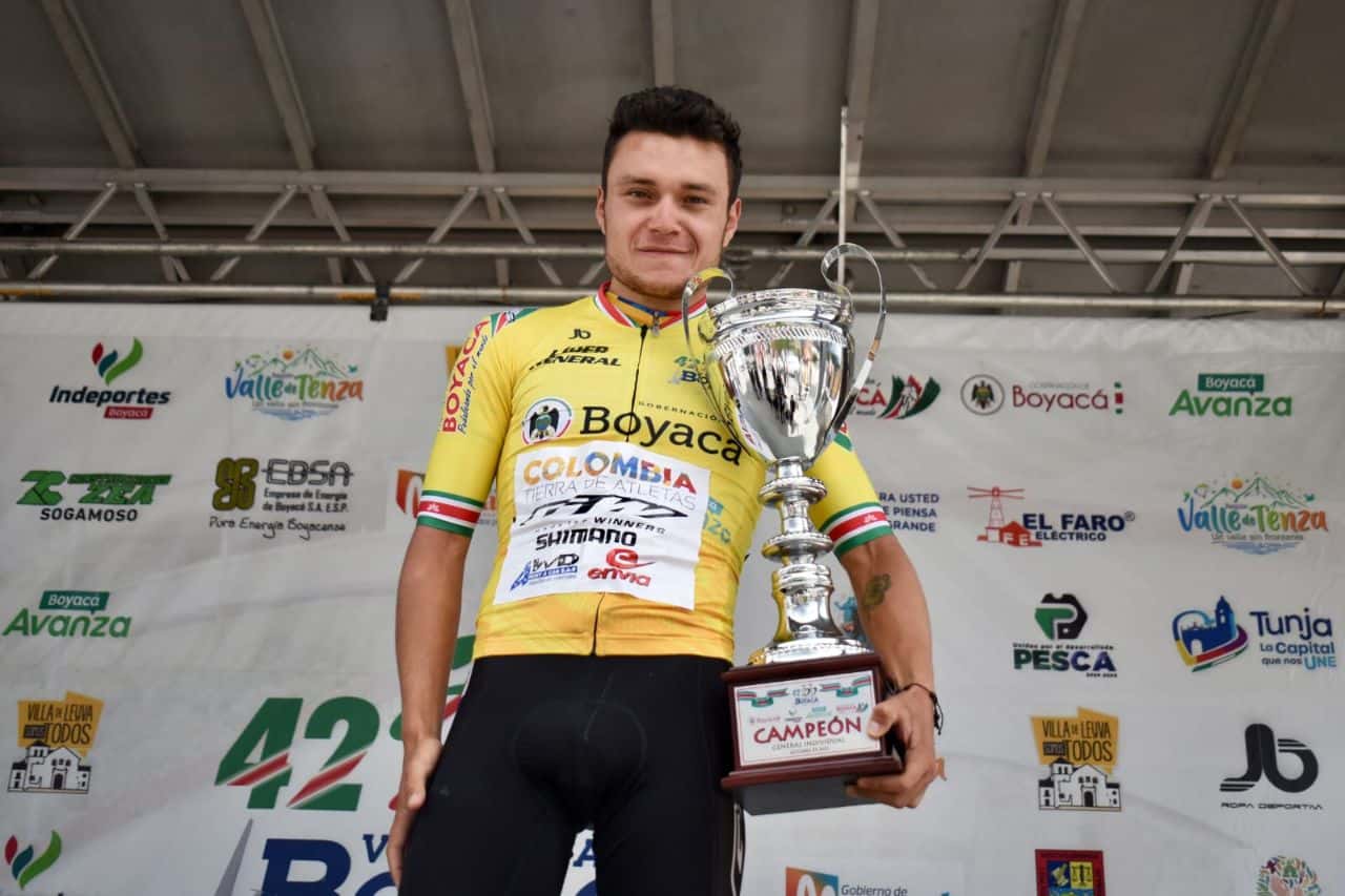Jeisson Casallas fue profeta en su tierra y se ganó la Vuelta a Boyacá 1