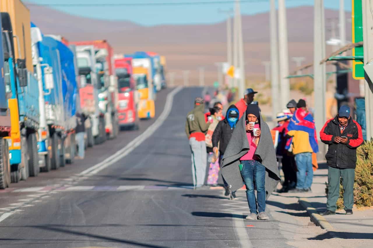 Marchas anti y promigración en Chile ante crisis migratoria en el norte 1