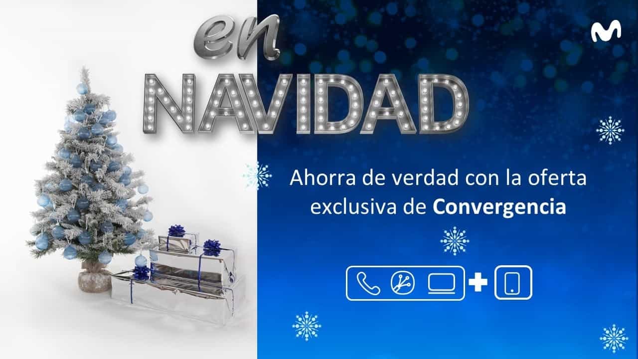 Más inversión en fibra, accesorios gratis y 2x1 en equipos, la apuesta de Movistar en Navidad 1