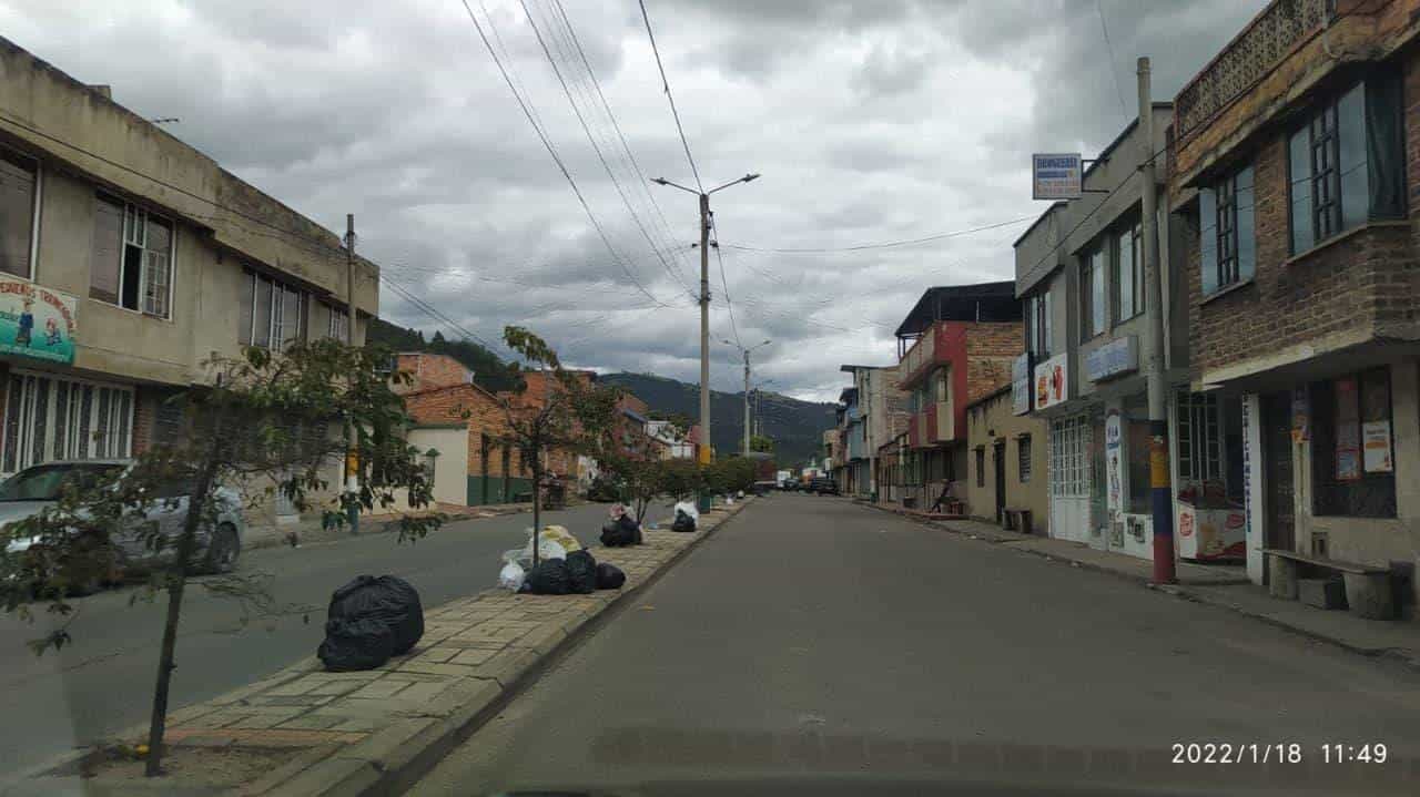 Las basuras en el municipio de Belén están por todas las calles por falta de un camión recolector 1