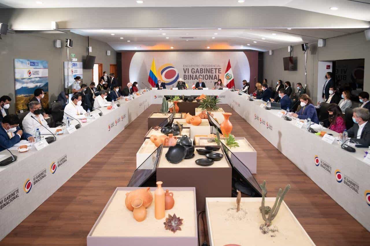 Lo que sucedió en Villa de Leyva en la reunión de los presidentes de Perú y Colombia 2