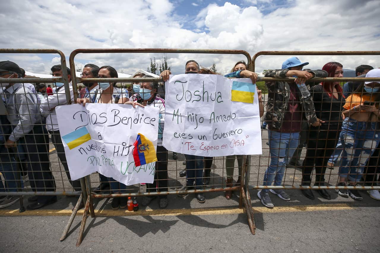 Ecuatorianos huyeron de la guerra en Ucrania, ya llegaron a su país de origen 6