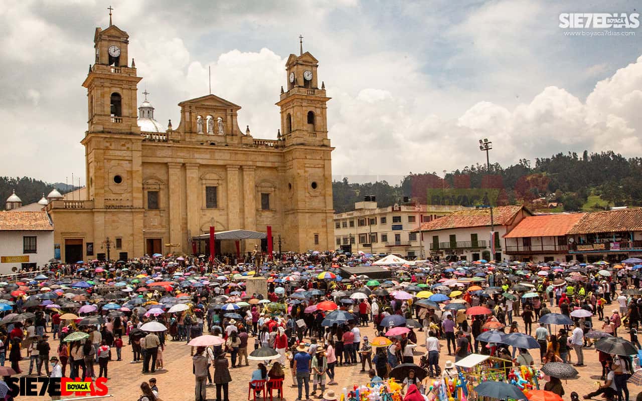 [Galería] Luego de dos años, volvió la celebración del Domingo de Ramos a Chiquinquirá 2