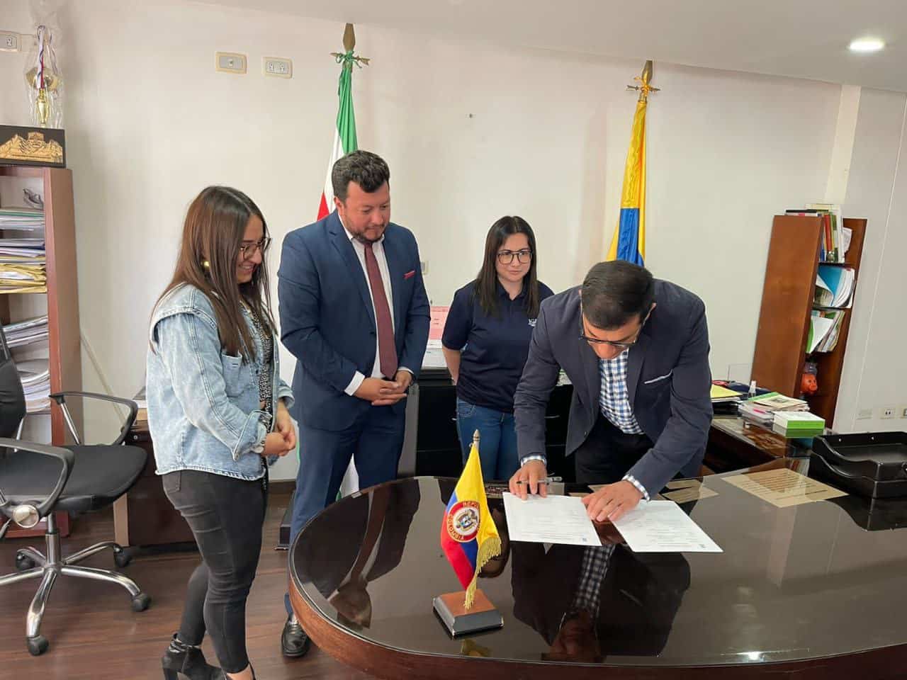 Se firmó acta de deslinde entre los municipios de Paz de Río y Belén #Tolditos7días 1