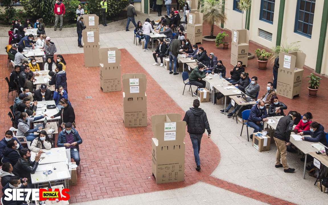 [Galería] Las imágenes de la segunda vuelta presidencial en Boyacá 5