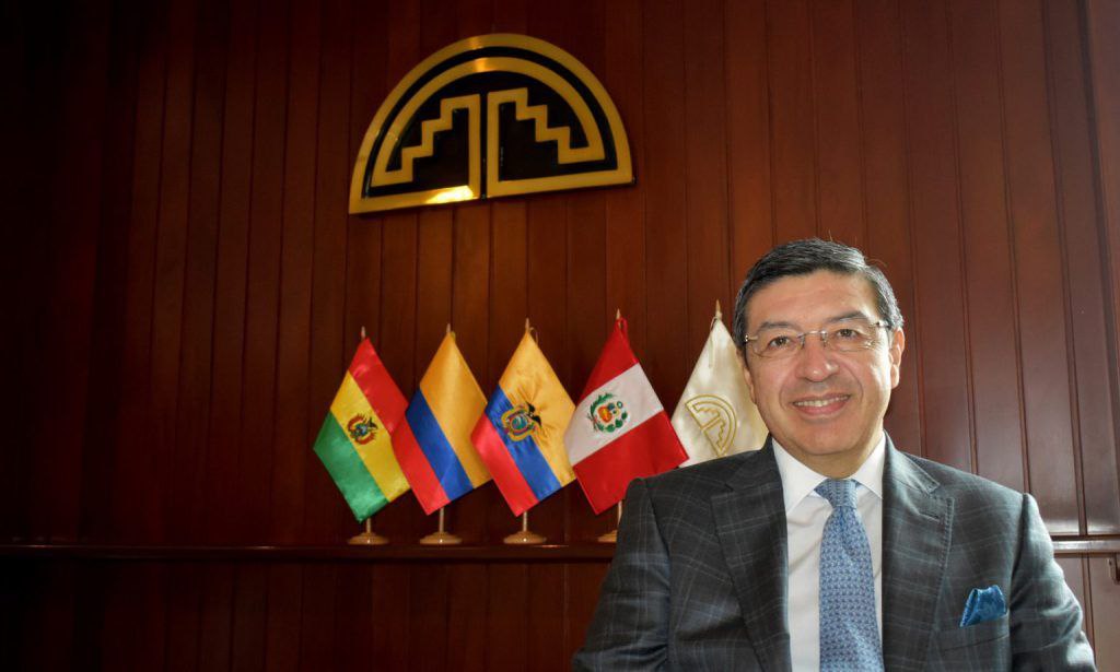 El secretario general de la Comunidad Andina (CAN), Jorge Hernando Pedraza Gutiérrez. Foto: archivo particular