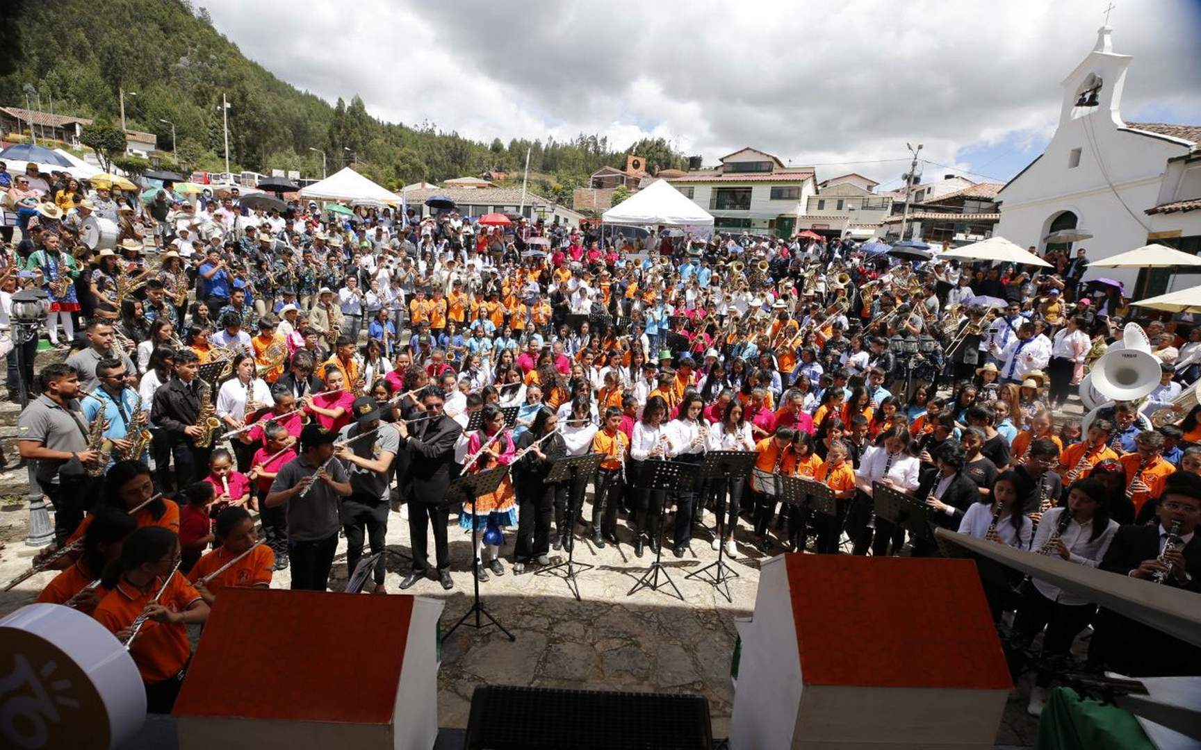Con la participación de 20 agrupaciones musicales finalizó con gran éxito el XXXV Concurso Departamental de Bandas en el Pantano de Vargas en Paipa. Fotos: Darlin Bejarano/Oficina de prensa Gobernación de Boyacá.