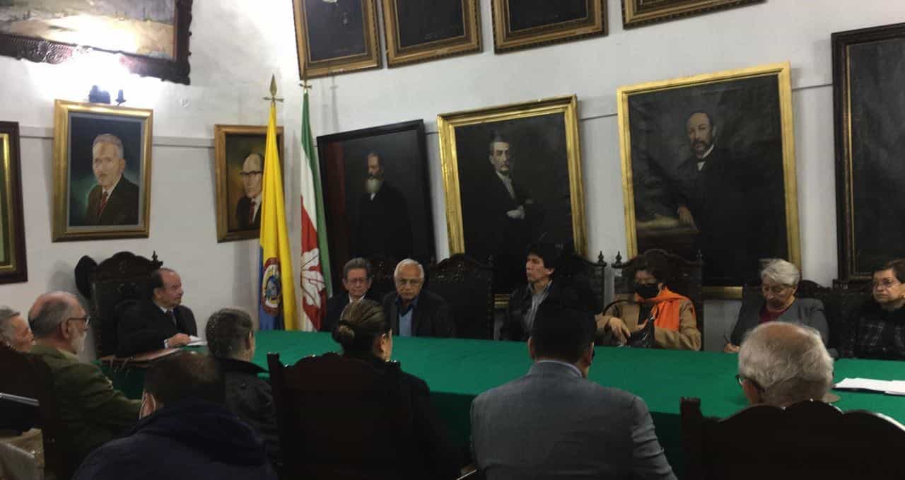 El evento se llevó a cabo en las instalaciones de la Academia Boyacense de Historia. Fotografía Archivo particular.