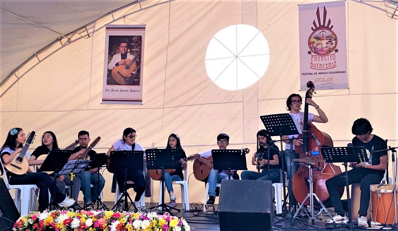 El Festival Nacional de Música Andina Colombiana "José Ricardo Bautista Pamplona", tuvo como invitados a la nueva sangre de la música folclórica del país. Fotografía Archivo Particular.