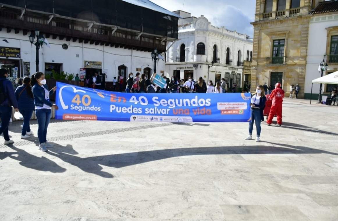 103.393 tunjanos impactados con las estrategias en salud mental.
