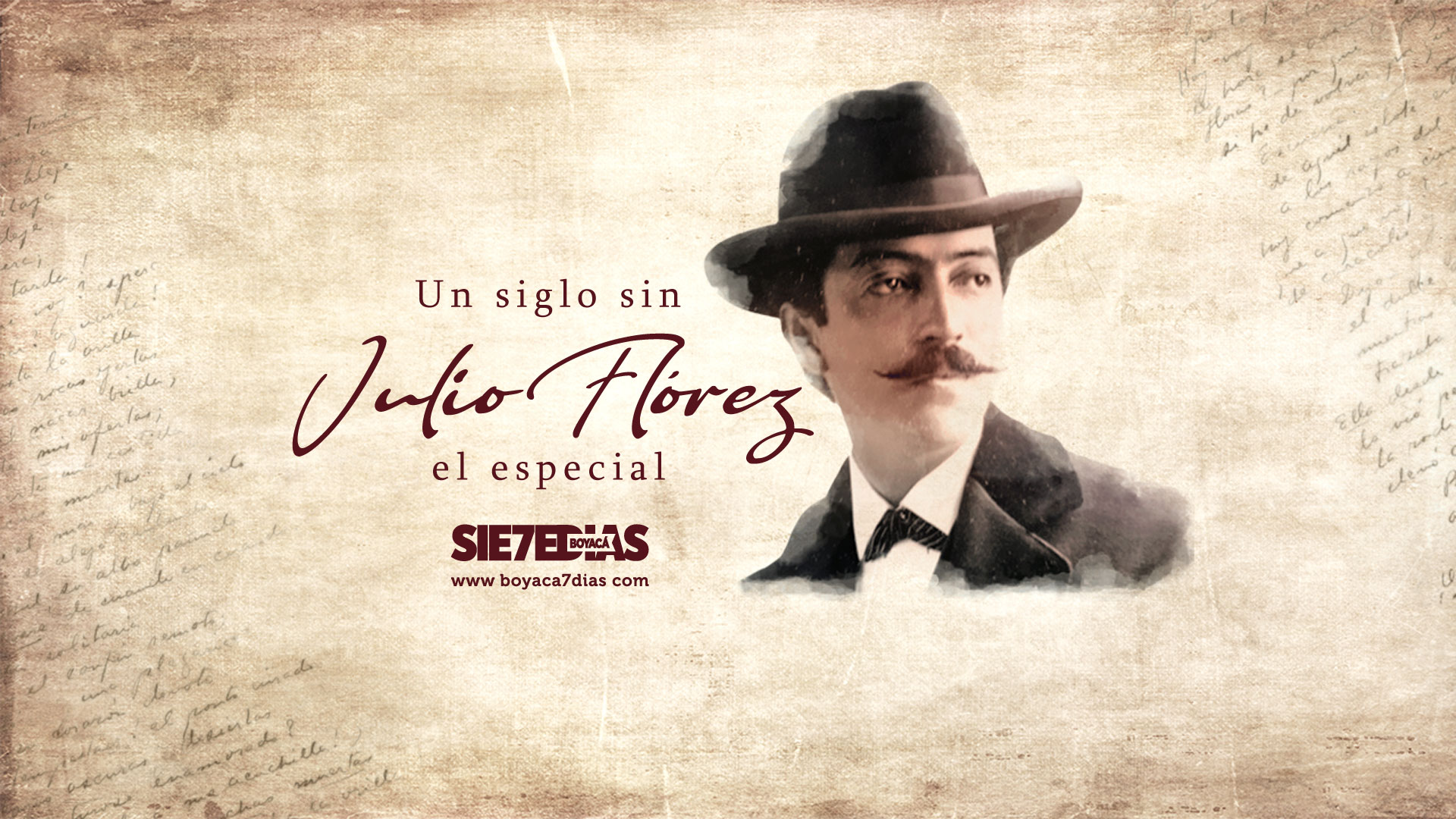 Un siglo sin Julio Flórez, el especial de este 7 de febrero en Boyacá Sie7e Días