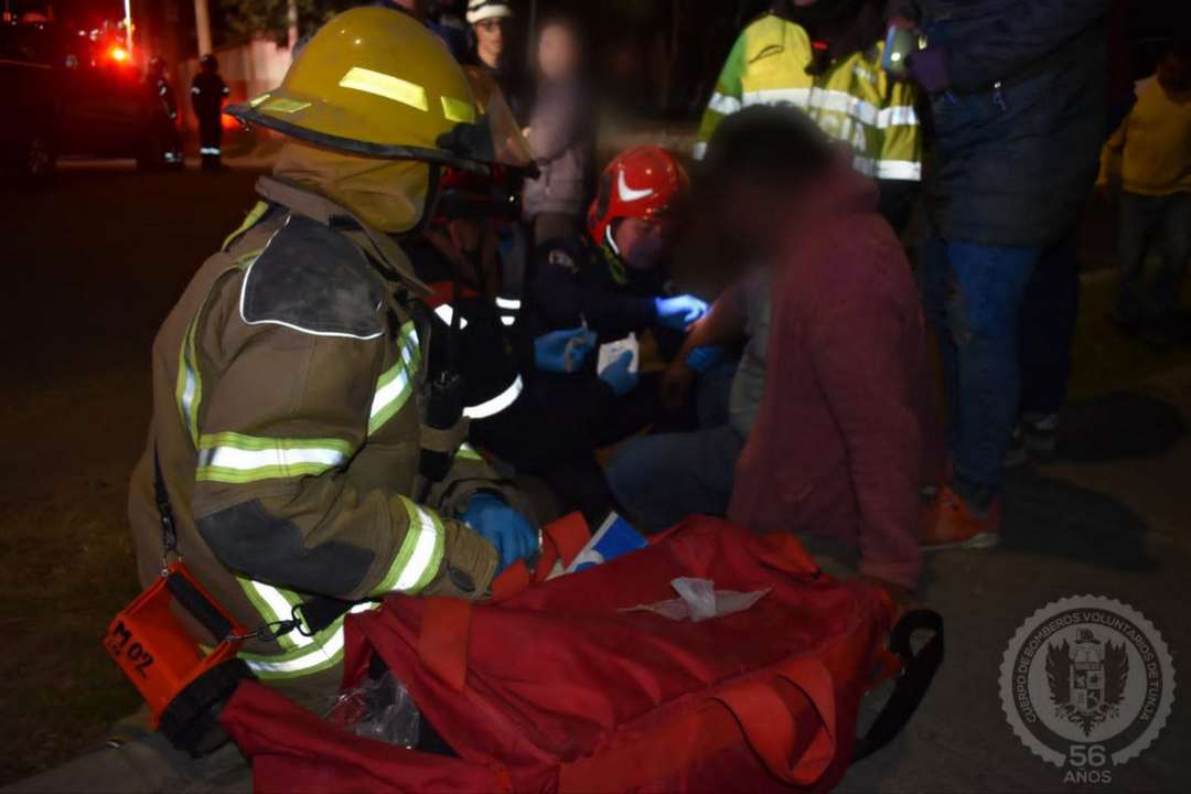 Tres ciudadanos venezolanos, heridos en accidente de tractomula, fueron atendidos en Hospital San Rafael de Tunja 3