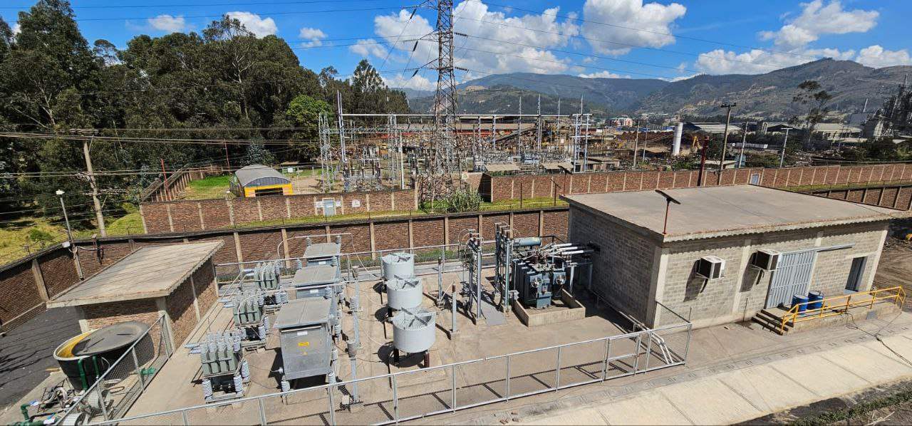 Sistema de compensación de energía reactiva de la planta del Grupo Siderúrgico Reyna en Sogamoso. Foto: archivo particular