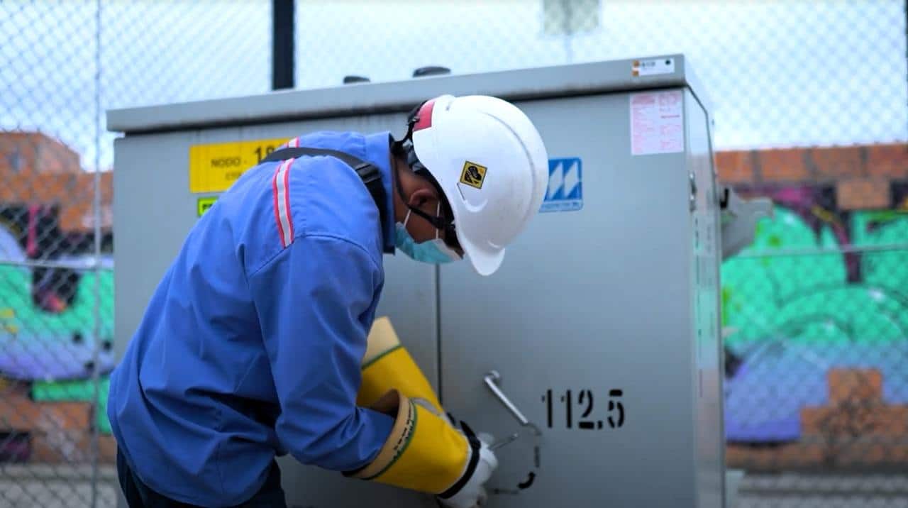 La zona Tundama es una de las que se viene beneficiando de trabajos de subterranización de redes de la Empresa de Energía de Boyacá.