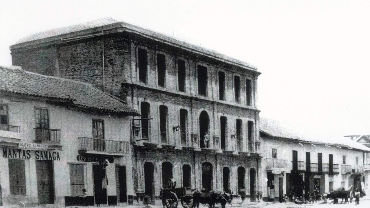 En Sogamoso se realizaban dos fiestas en el año: en enero y julio, que coincidían con la llegada del ganado de Casanare. Foto: archivo particular