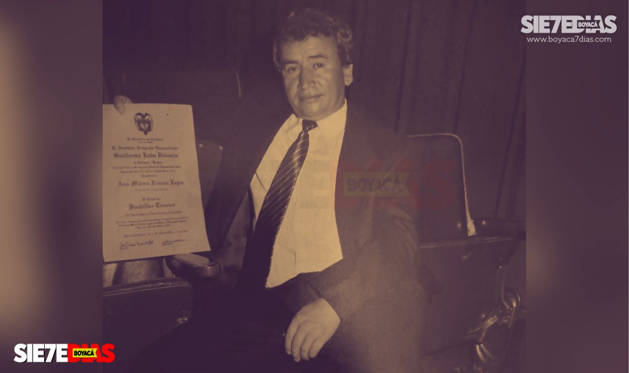 Luis Eduardo Rincón Rodríguez, padre del gerente de Cooflonorte Fernando Rincón, falleció a los 70 años. Foto familiar suministrada a Boyacá 7 Días