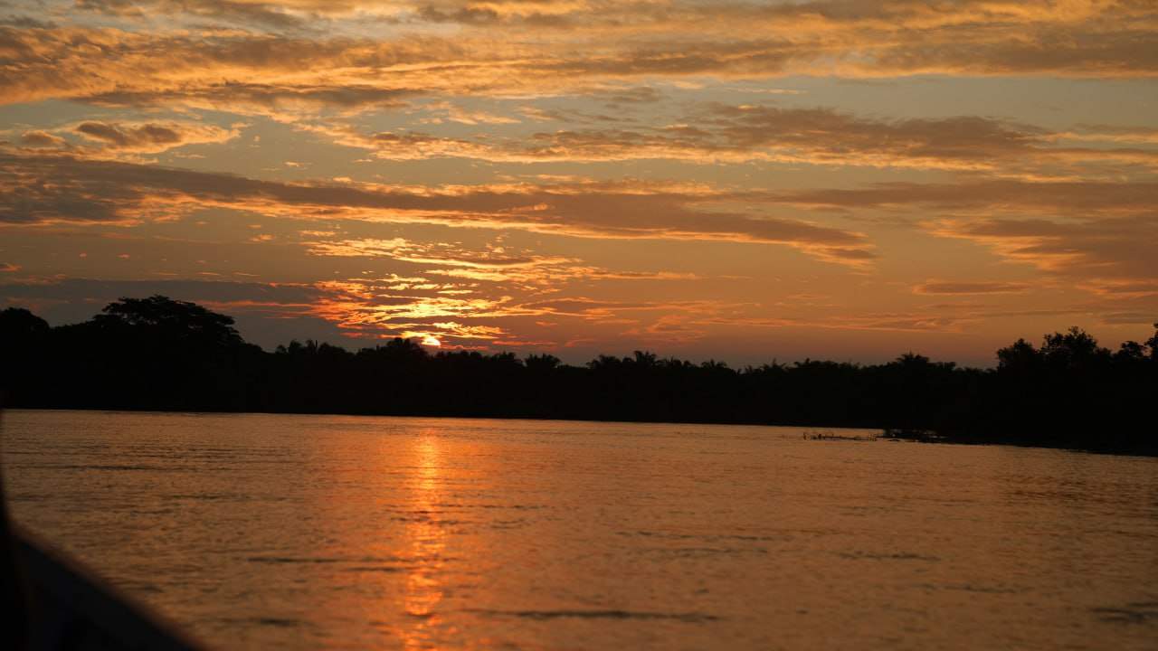 Atardecer en el río Cravo Sur, área rural de Orocué, Casanare. Foto: Kasa Creativa/Suministrada a Boyacá Sie7e Días