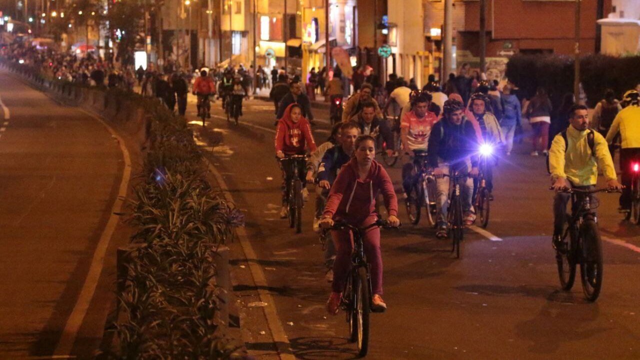 Ciclovia nocturna