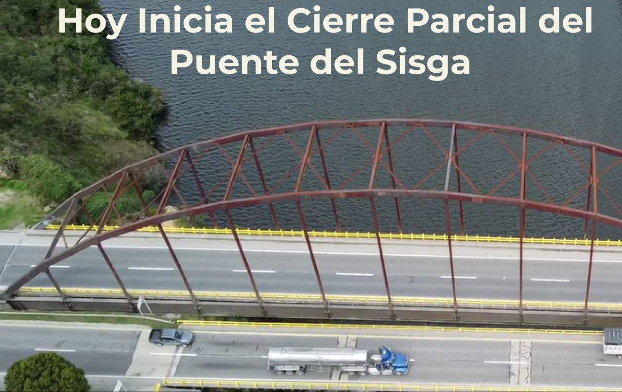 Desde esta tarde se cierra la calzada izquierda del puente del Sisga en el sentido Tunja-Bogotá. Foto: archivo particular