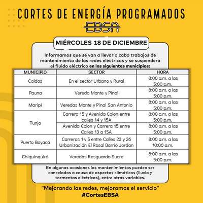 miercoles 18 dic ebsa