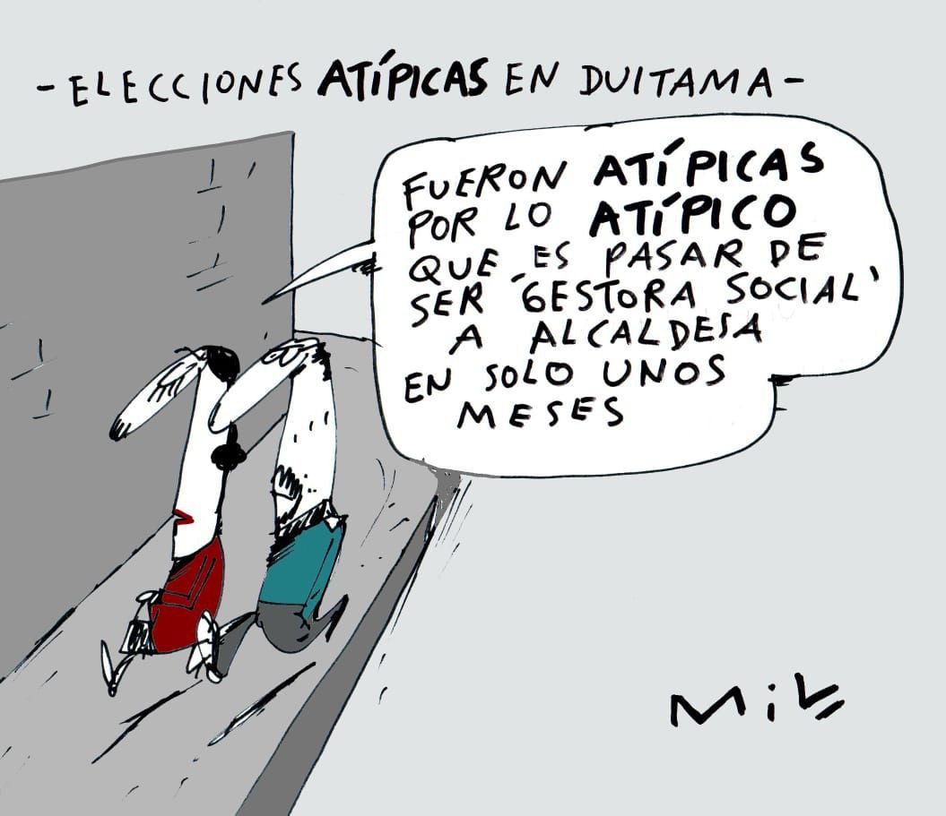 'Elecciones atípicas en Duitama' - Caricatura 7 días | @MILCaricaturas 2 Caricatura MIL 05052025
