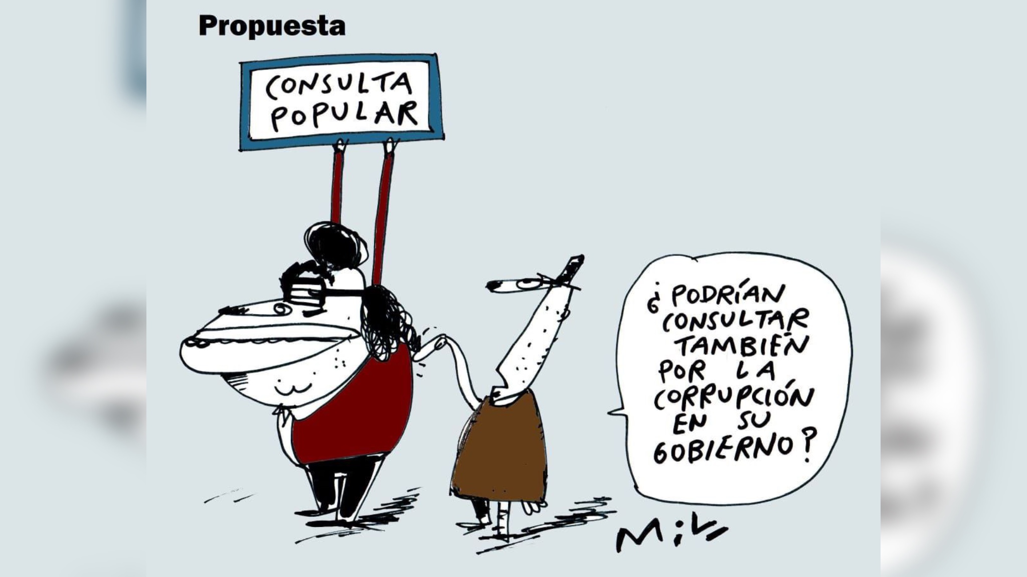 'Propuesta' - Caricatura 7 días | @MILCaricaturas 2 CaricaturaMIL26052025