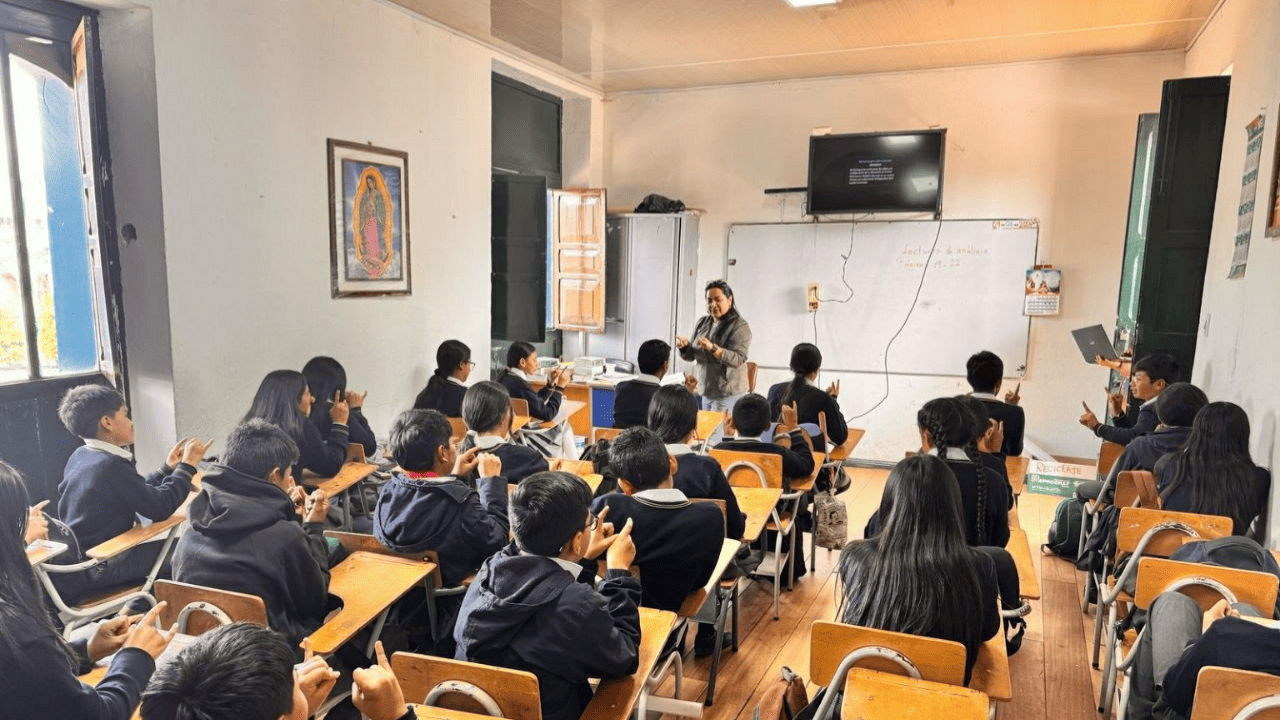 Boyacá contará con $ 34.486 millones para la dotación de instituciones educativas oficiales 1 Estudiantes de Boyaca. Foto archivo Boyaca Sie7e Dias