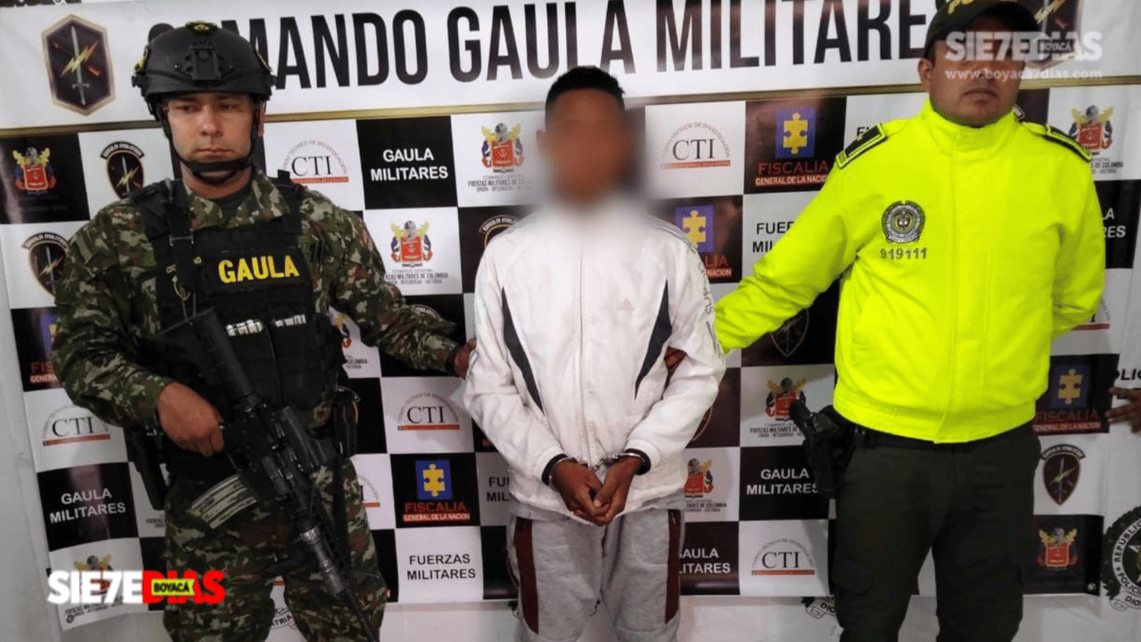 Golpe del Ejército al Bloque Amazonas: cae en Sogamoso emisario financiero de las disidencias de ‘Iván Mordisco’ 1 captura alias el flaco