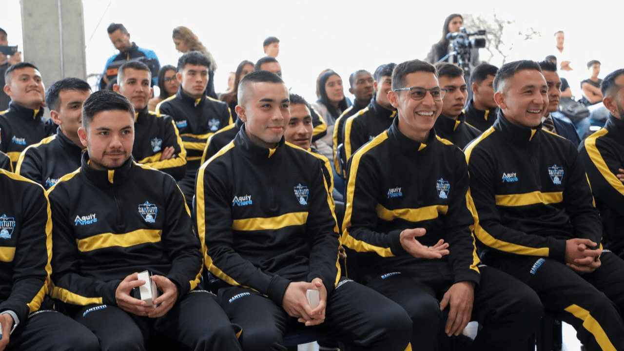 ¿Universidad con equipo de fútbol en la 1C? Solo en la Santoto Tunja 1 Santoto primera C 1
