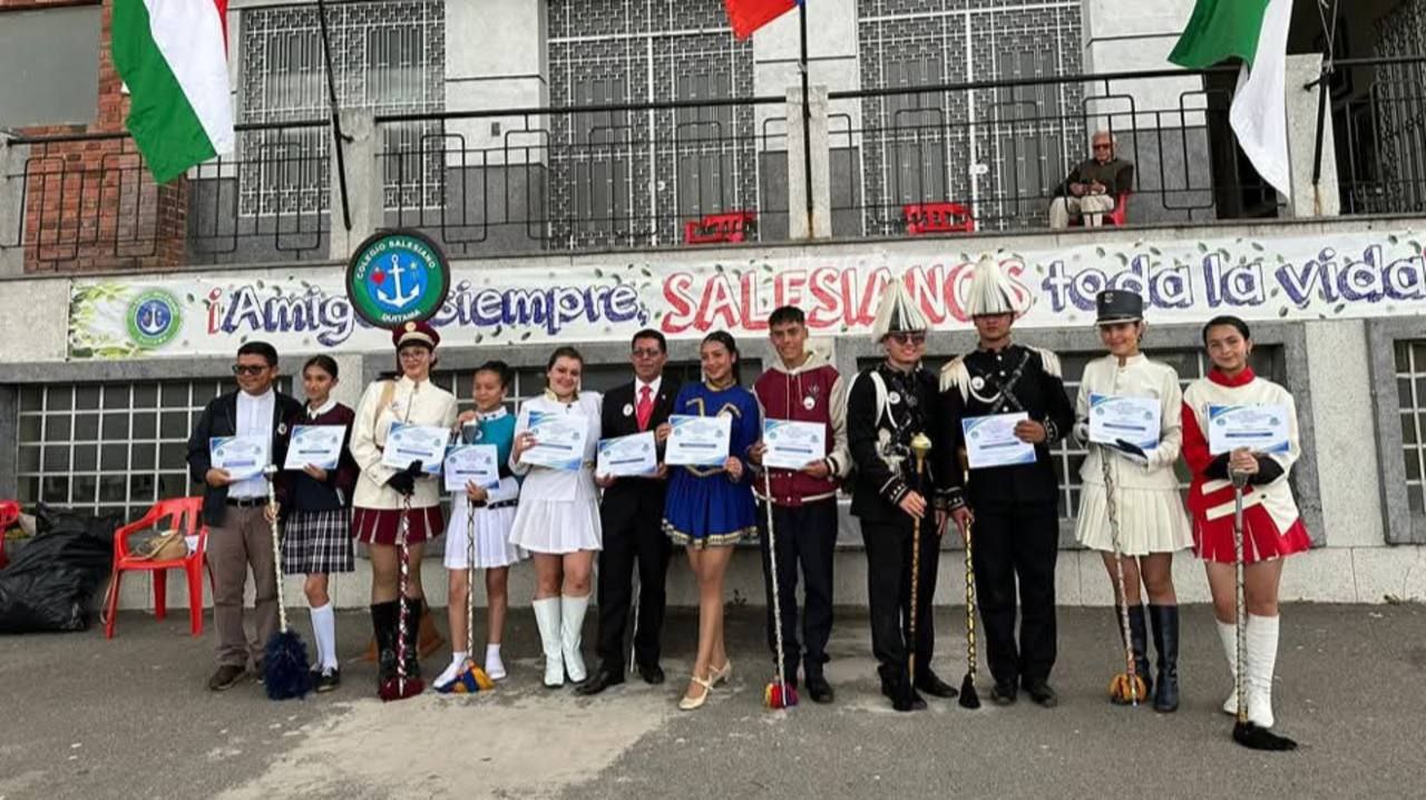 Duitama vibra con el Segundo Festival Escolar de Bandas de Marcha del Colegio Salesiano 1 bandas Duitama