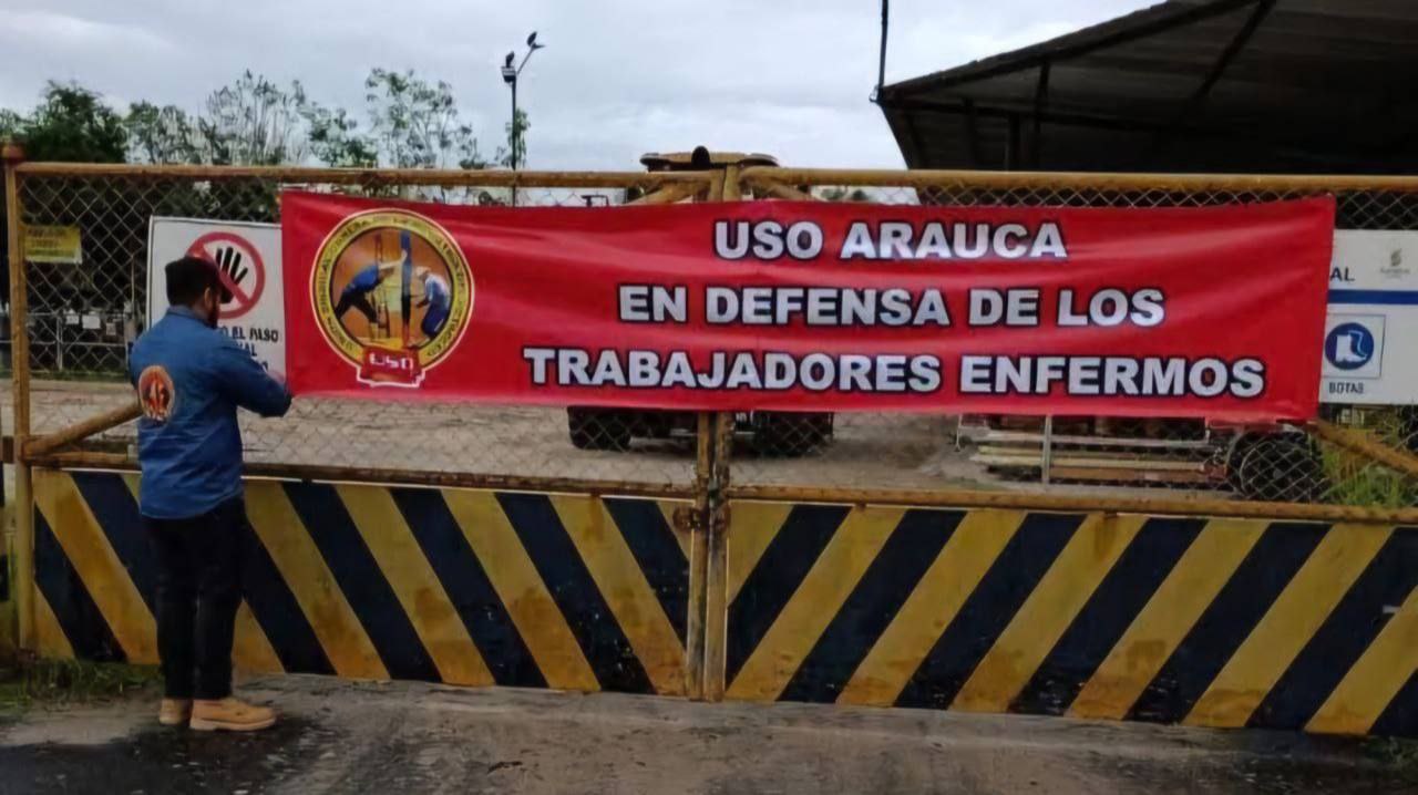 Decretan paro del sector petrolero en Caño Limón 1 uso Arauca