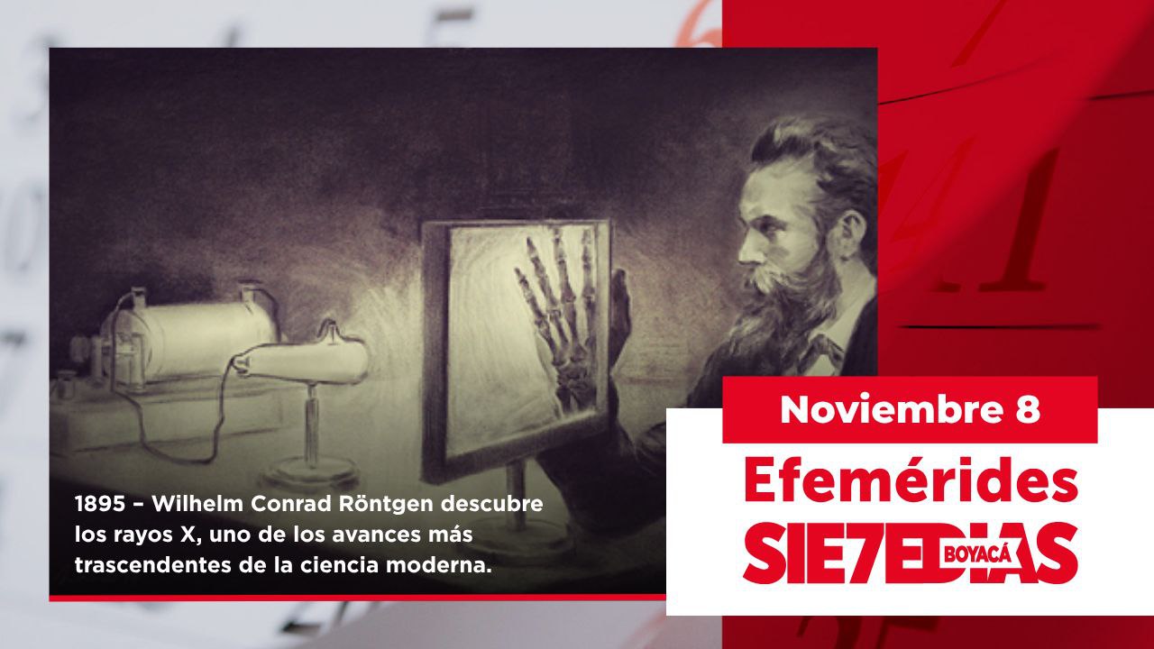 ilustracion wilhelm conrad con marco de efemerides boyaca 7 dias