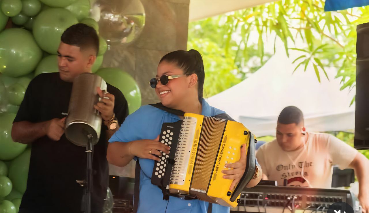 Nataly Patiño, Acordeonera Mayor del Festival de la Leyenda Vallenata