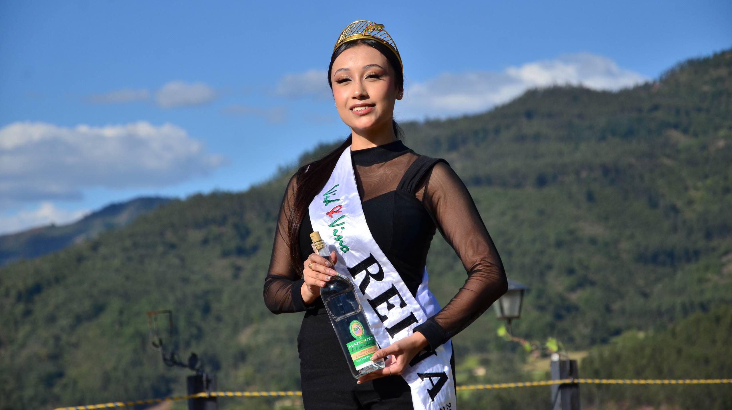 Reina Vid & Vino Internacional 2024-2025, Daniela Bonilla Cogua. Foto: suministrada a Boyacá Sie7e Días.