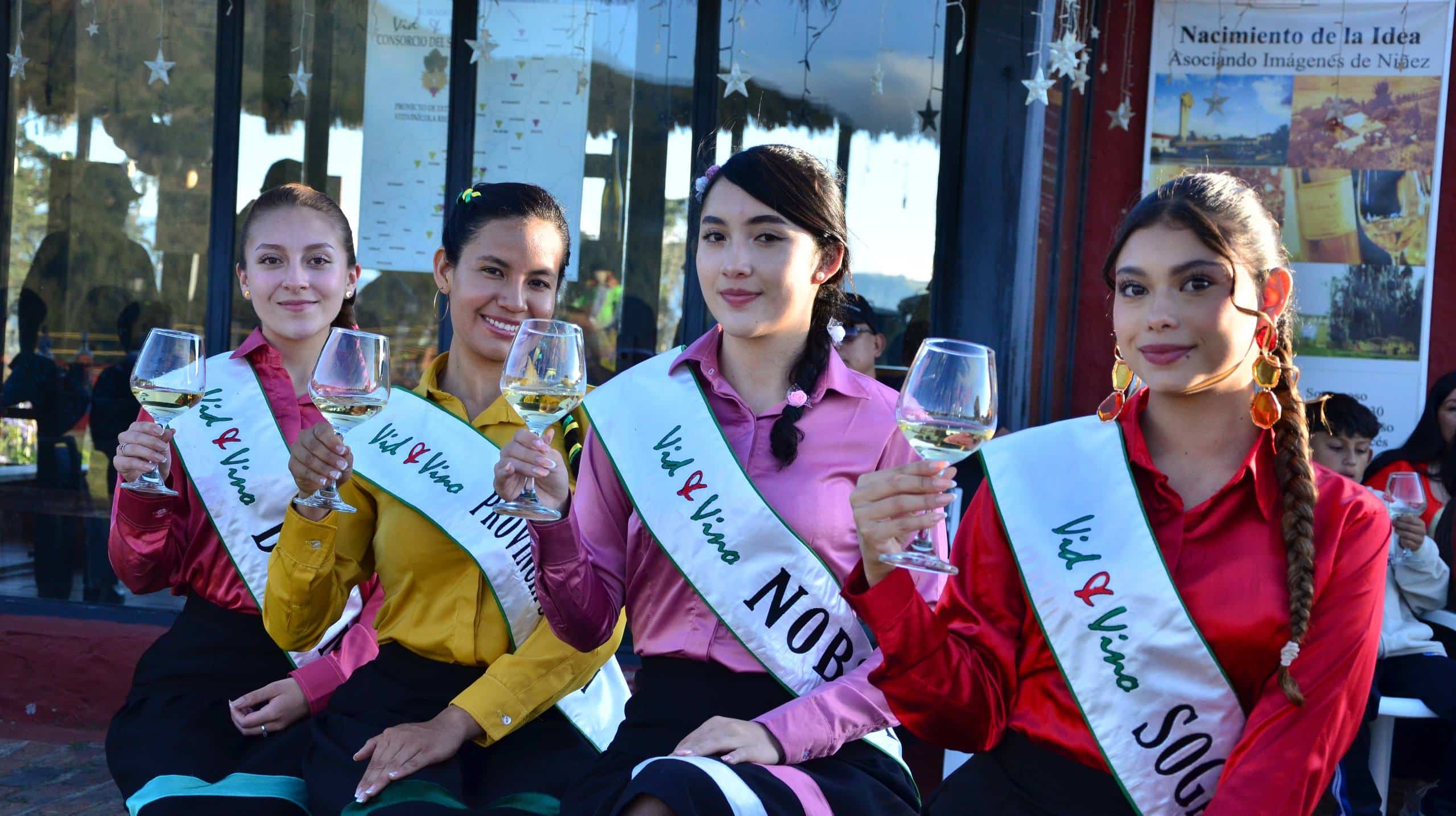 Candidatas al Reinado Vid & Vino Internacional 2025-2026. Foto: suministrada a Boyacá Sie7e Días.