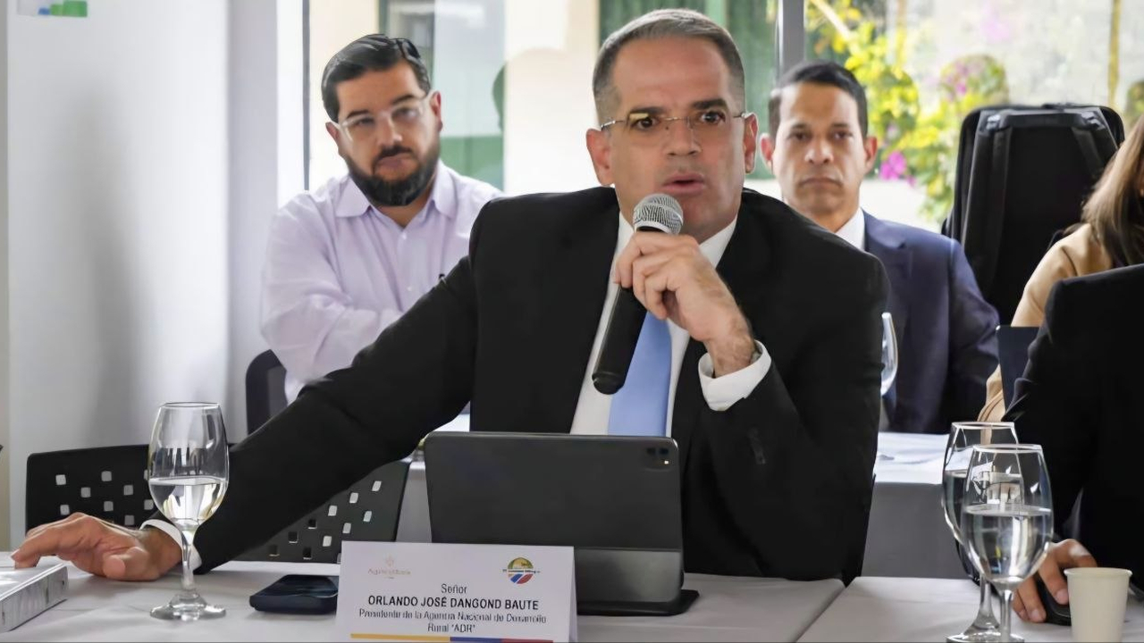 Orlando José Dangond, presidente de la Agencia de Desarrollo Rural. Foto: suministrada a Boyacá Sie7e Días