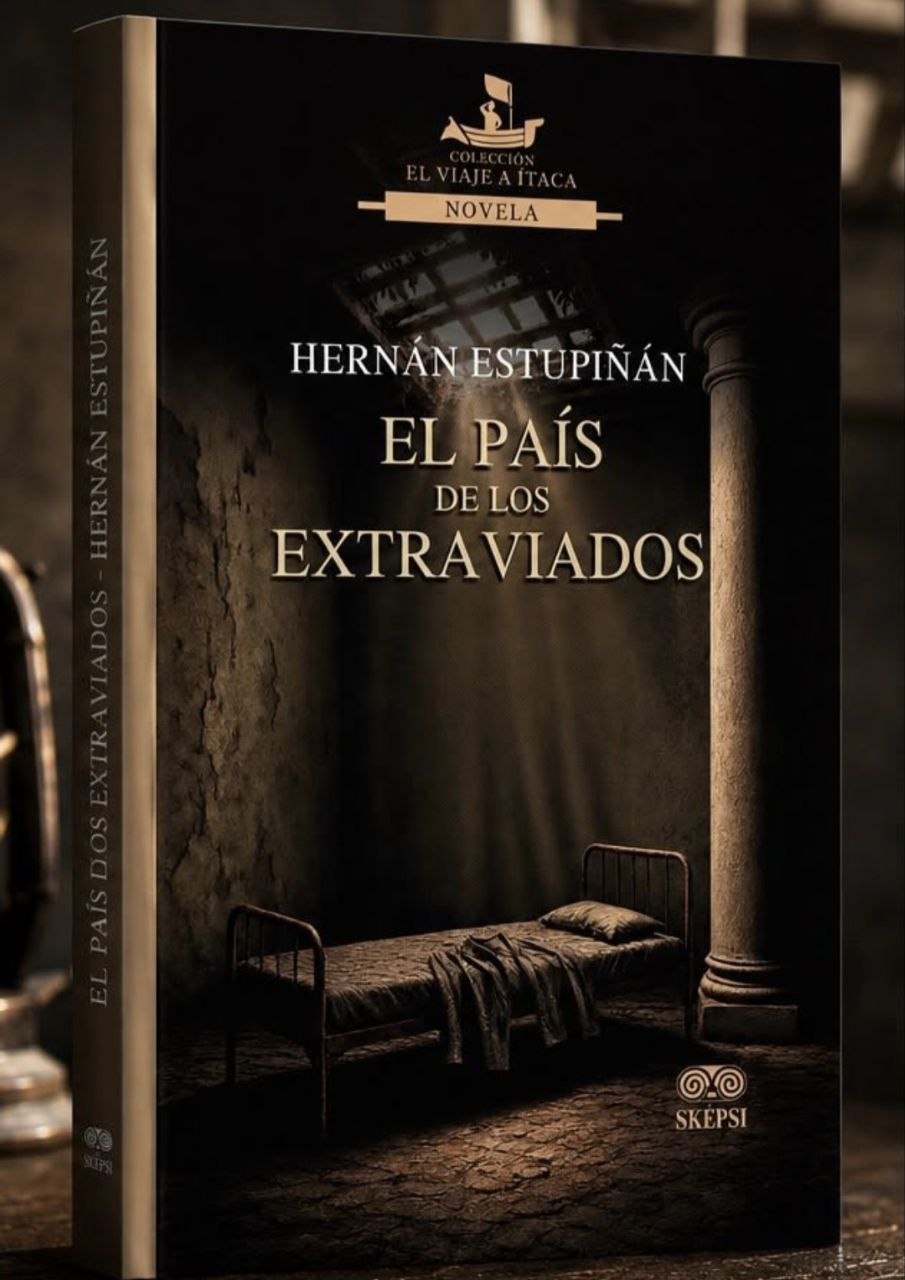 Portada de la novela 'El país de los extraviados '. Foto: suministrada a Boyacá Sie7e Días