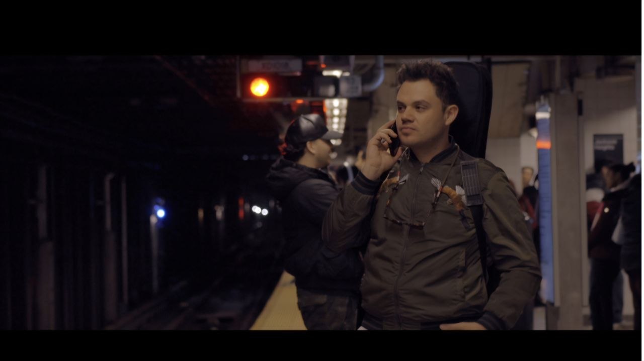 El videoclip fue construido a partir de imágenes reales grabadas por Sergio Jiménez durante su paso por Nueva York. Foto: suministrada a Boyacá Sie7e Días