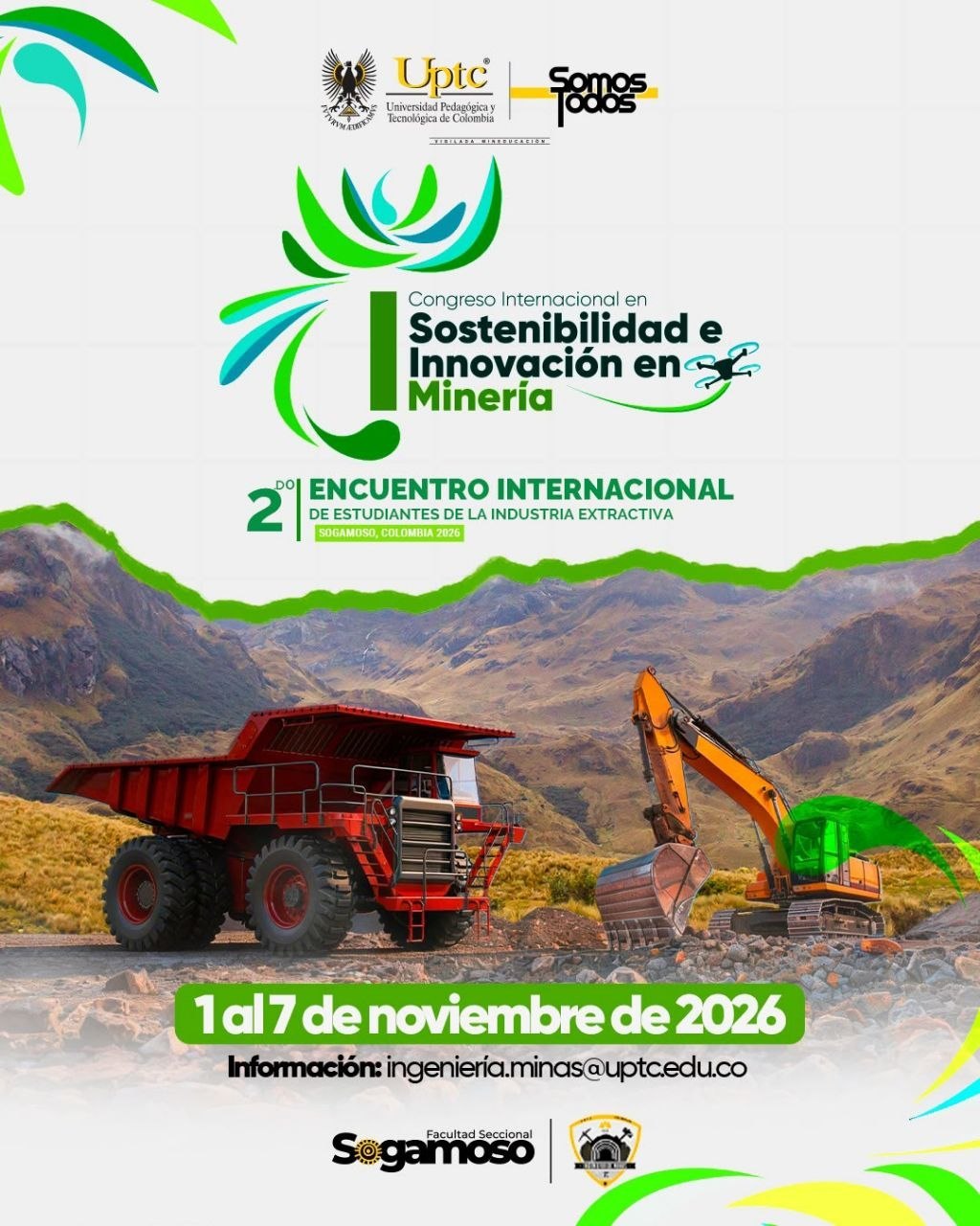 La Universidad Pedagógica y Tecnológica de Colombia se prepara para el I Congreso Internacional en Sostenibilidad e Innovación en Minería y el II Encuentro Internacional de Estudiantes de la Industria Extractiva. Foto: Archivo particular.